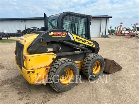 new holland 2012 l220 skid steer|used new holland l220 for sale.